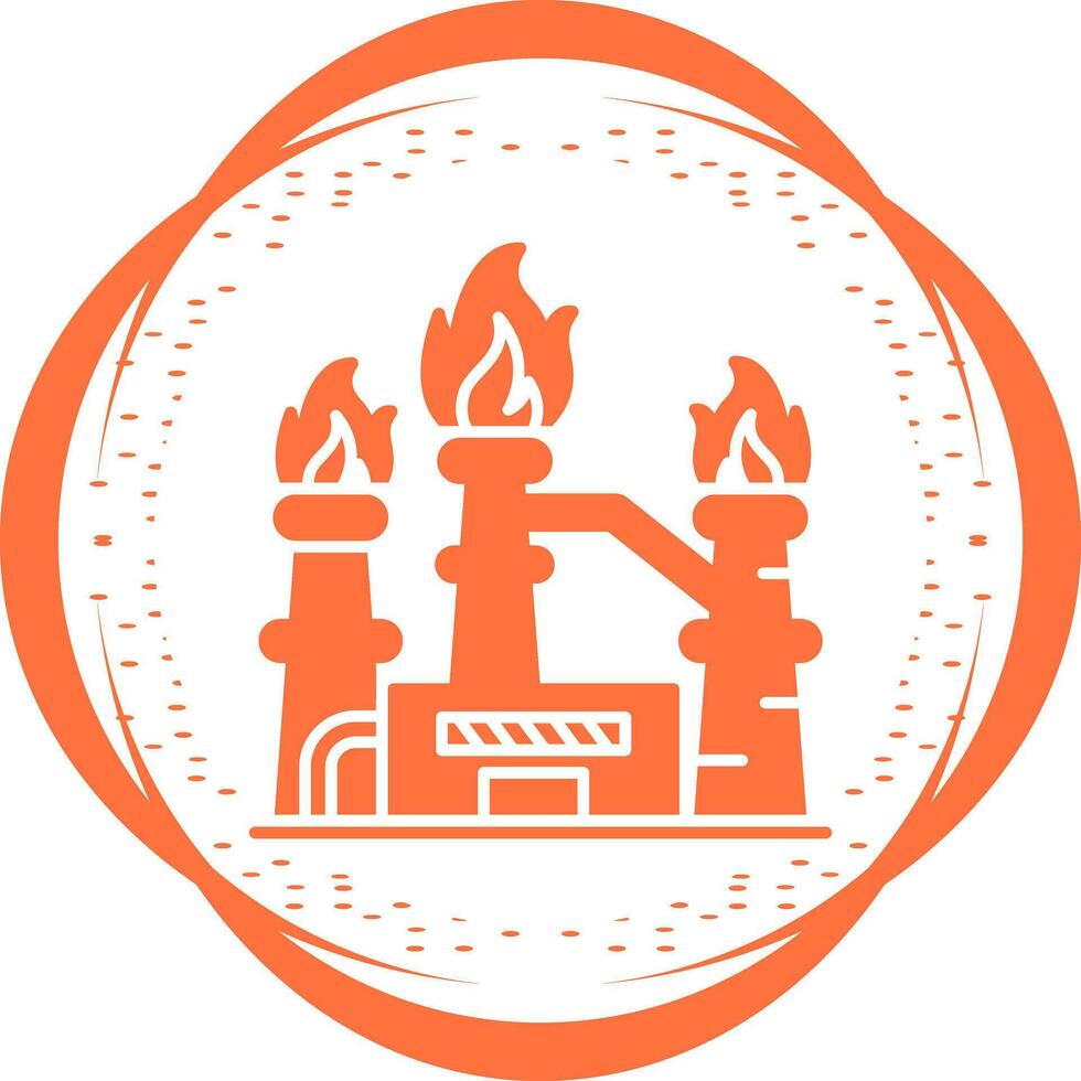 Natural Gas Vector Icon