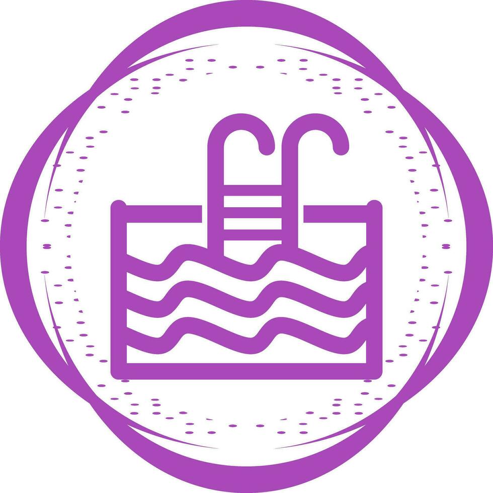 Swimming Pool Vector Icon