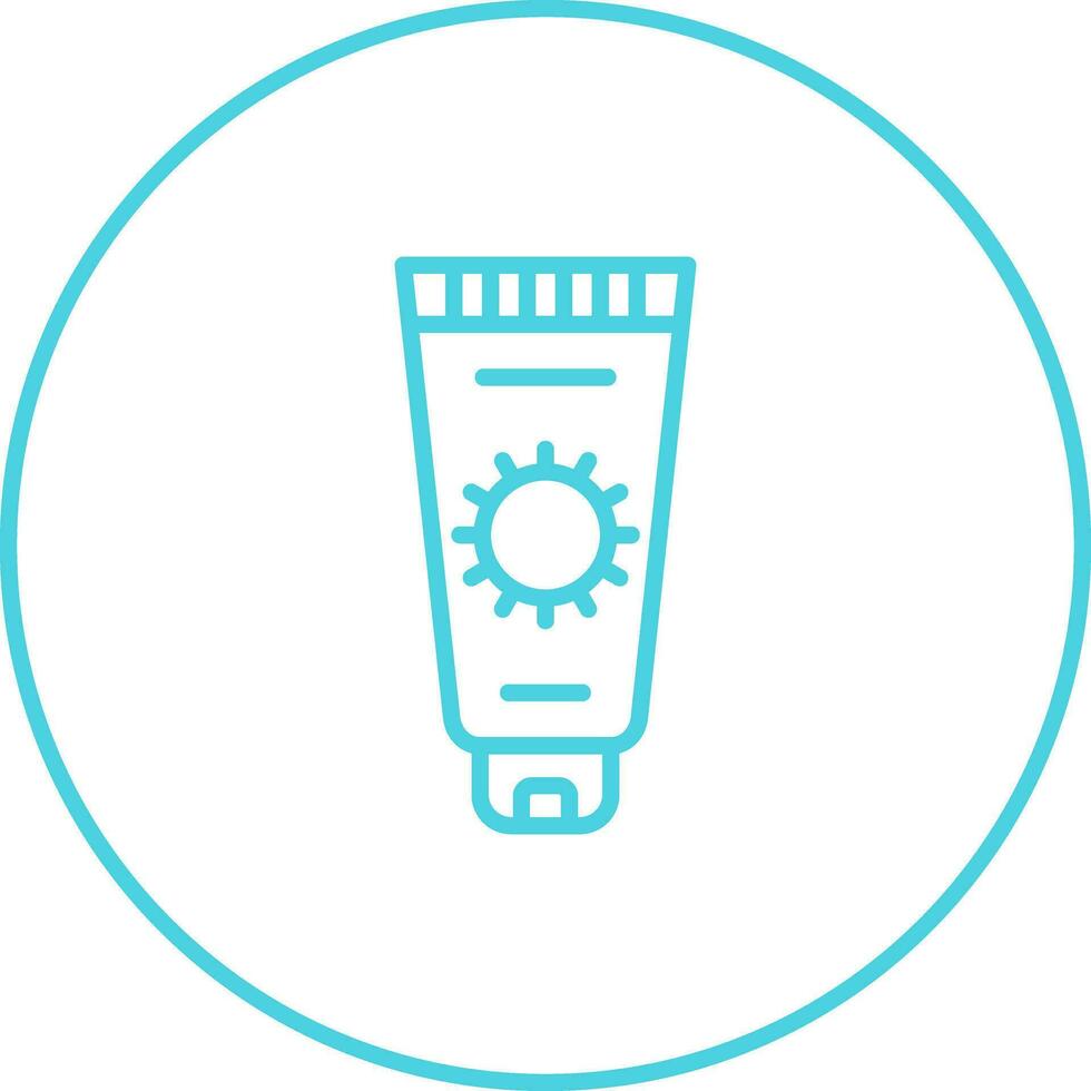 Sunscreen Vector Icon