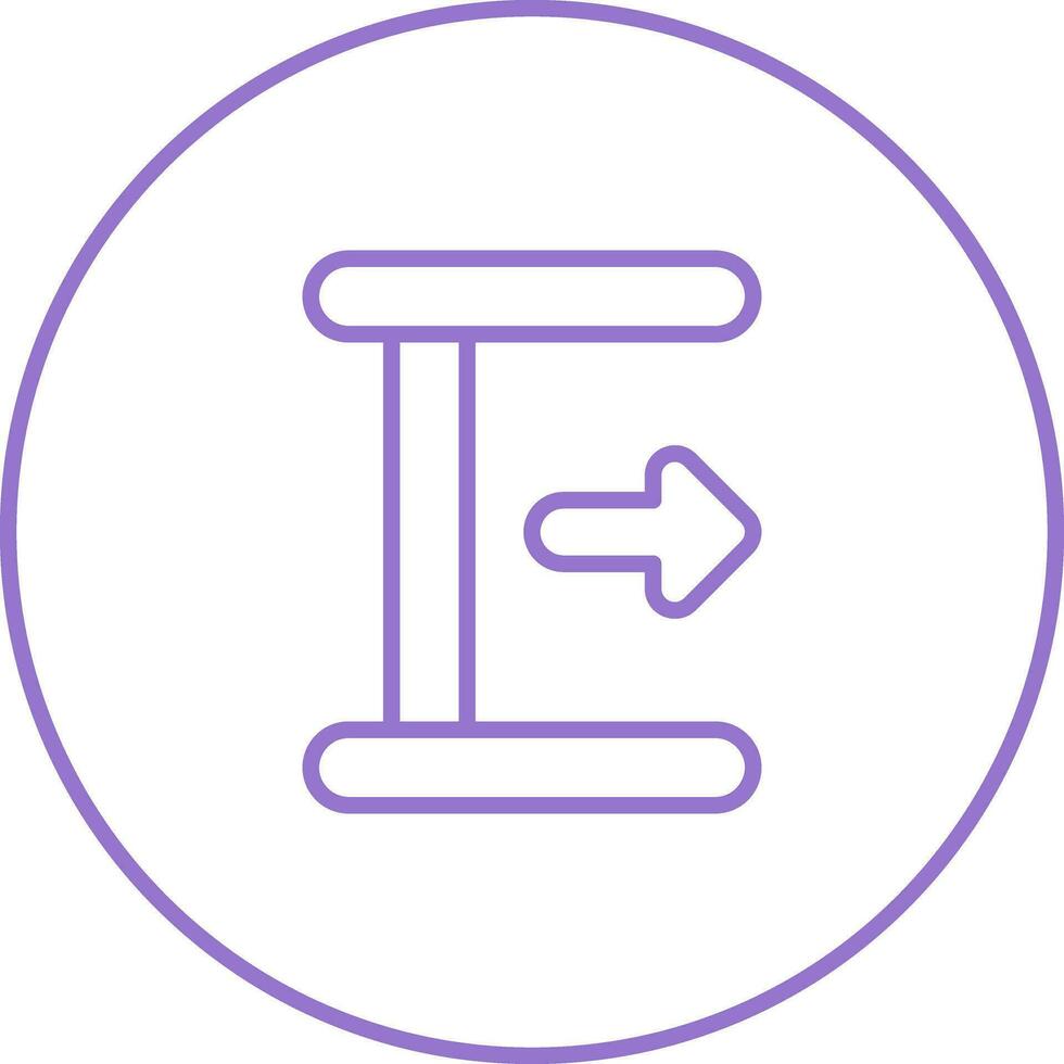 Slide Rule Vector Icon