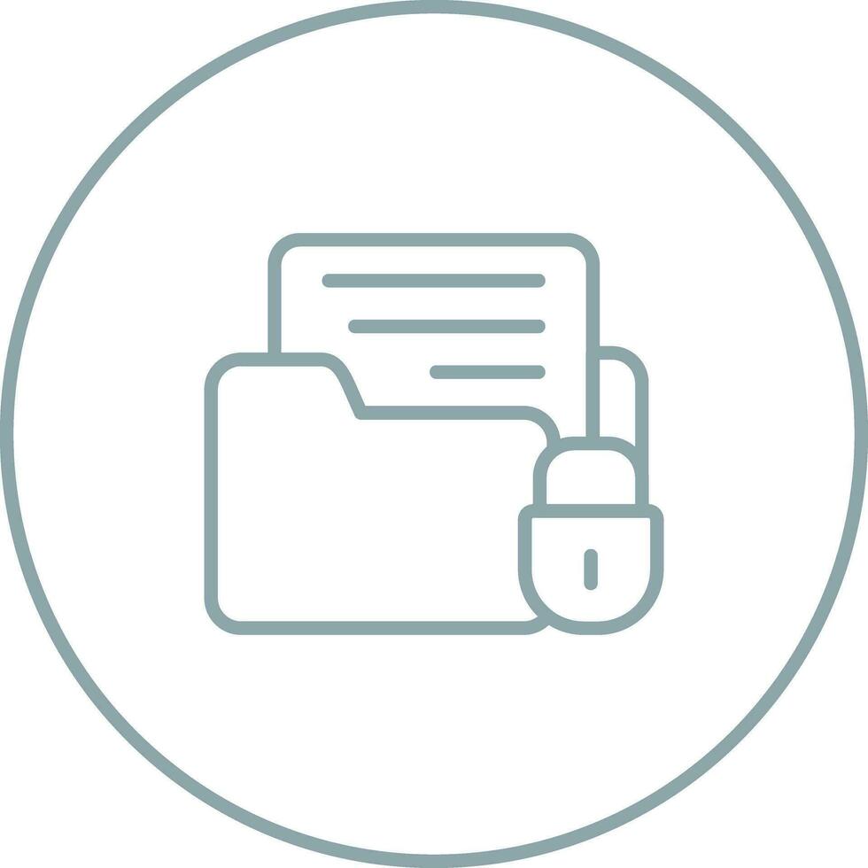 Data Encryption Vector Icon