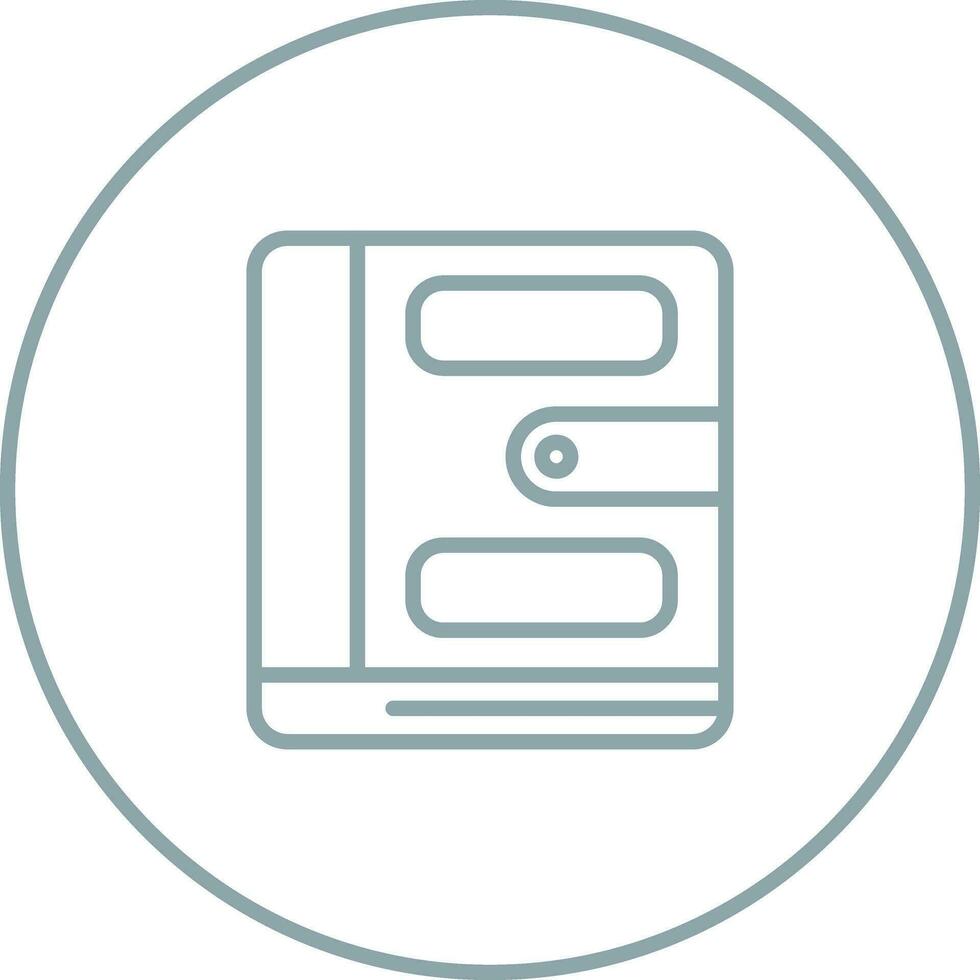 Notebook Vector Icon