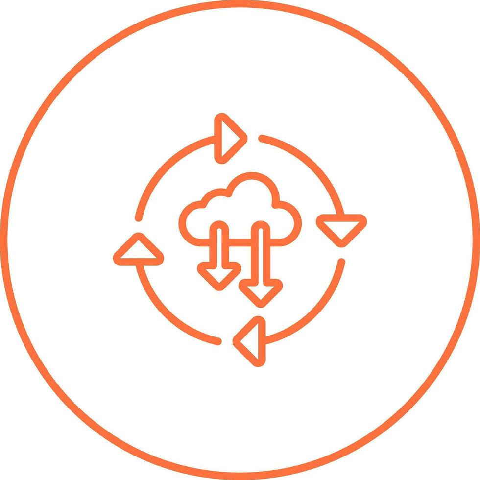 Continuous Deployment Vector Icon