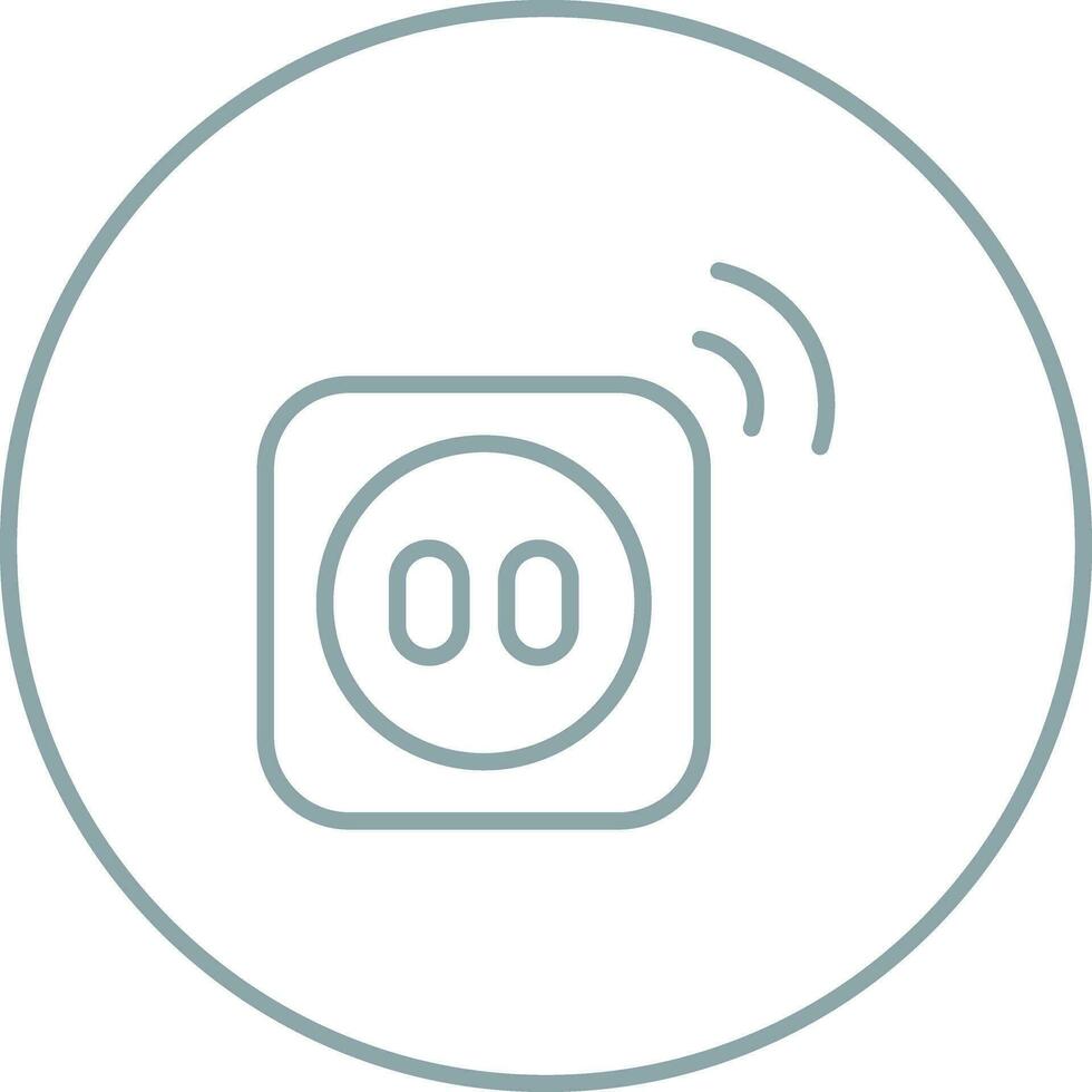Smart Plug Vector Icon