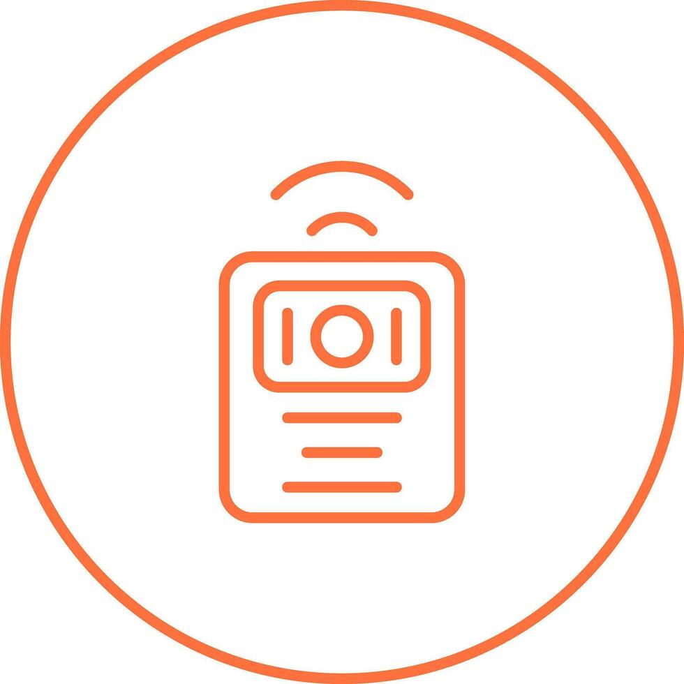 Wireless Intercom Vector Icon