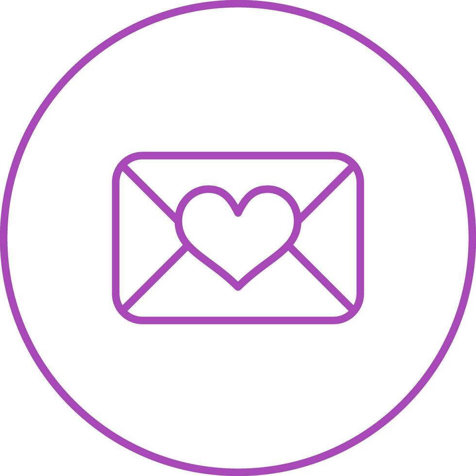 Love Letter Vector Icon