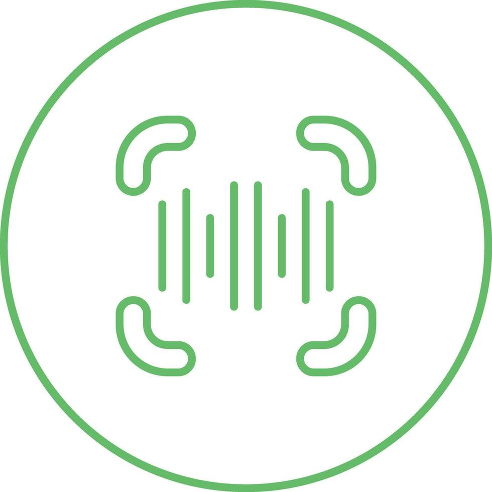 Voice Recognition Vector Icon