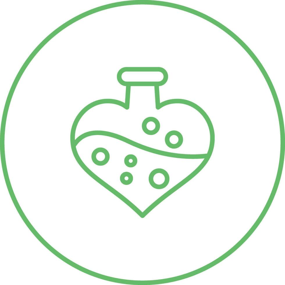 Love potion cocktail Vector Icon