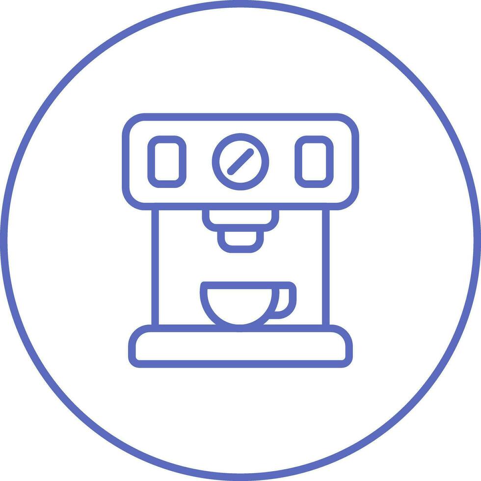 Coffee Maker with Wi-Fi Vector Icon