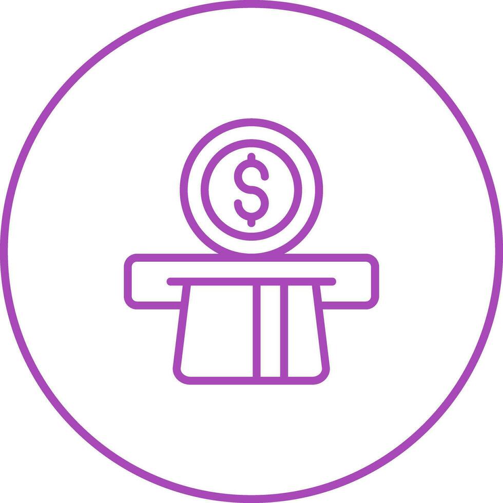 Automated Teller Machine Vector Icon