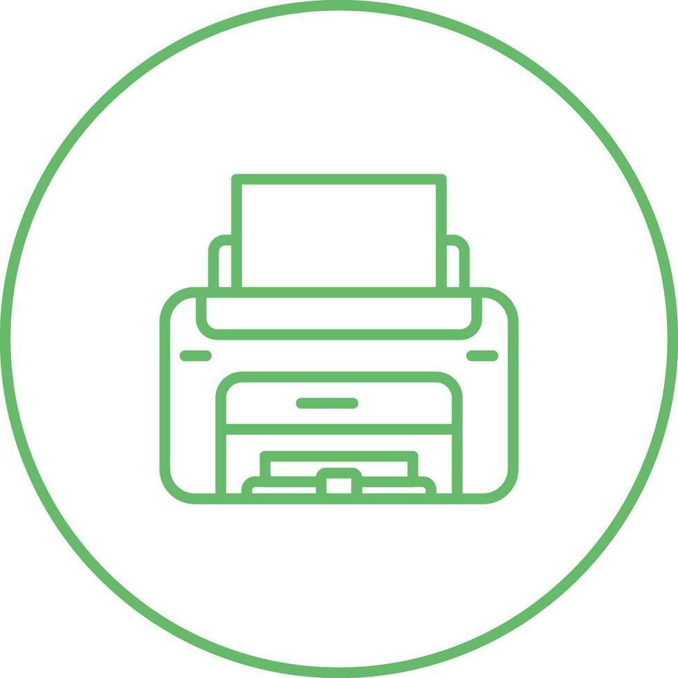 Laser Printer Vector Icon