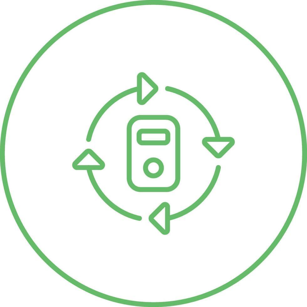 Data Center Cooling Vector Icon