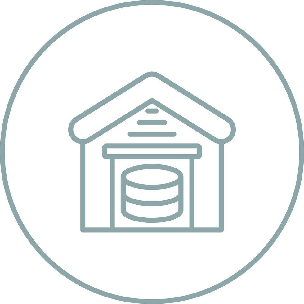 Data Storage Vector Icon