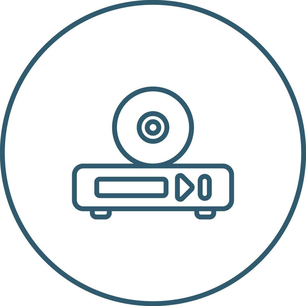 DVD Drive Vector Icon