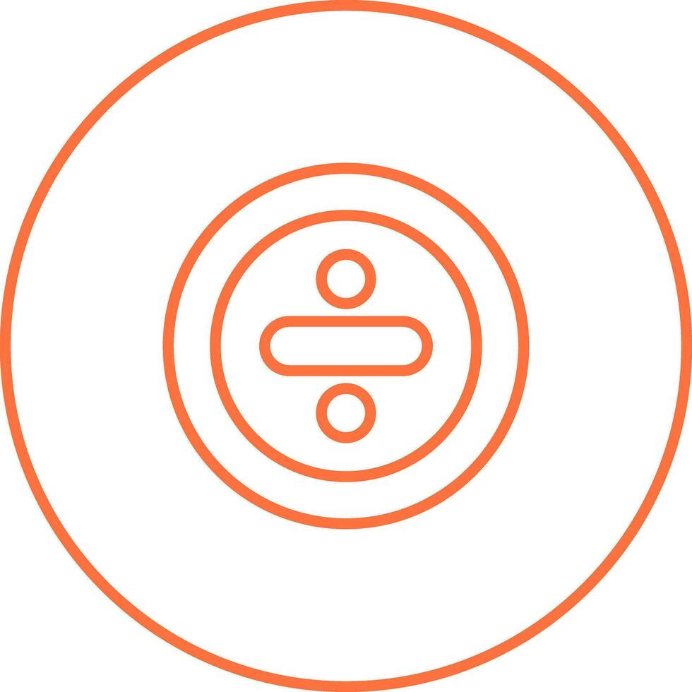 Division Vector Icon