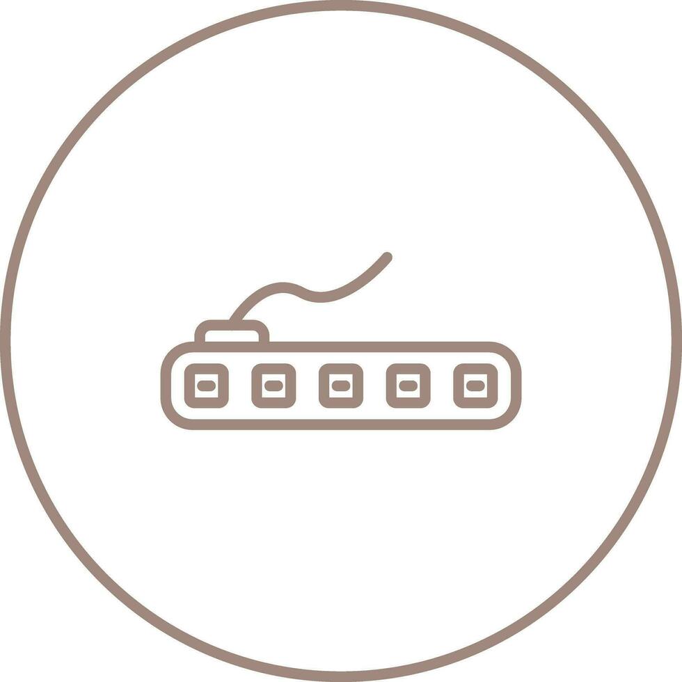 Wi-Fi Enabled LED Strip Vector Icon