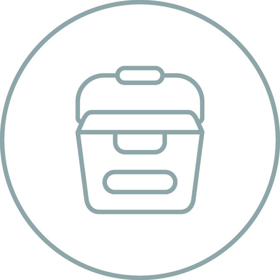 Portable water container Vector Icon