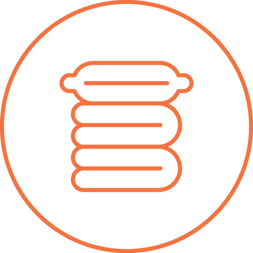 Compact blanket Vector Icon