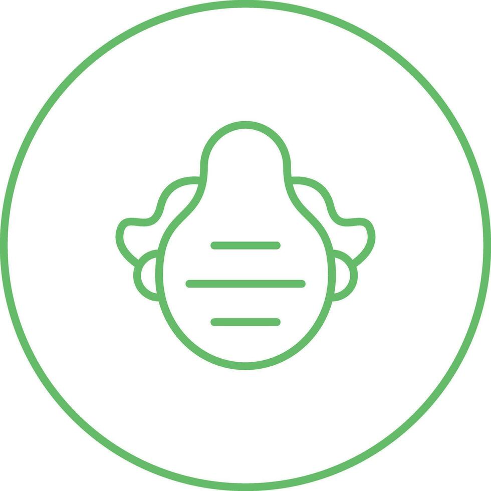 Dust mask Vector Icon