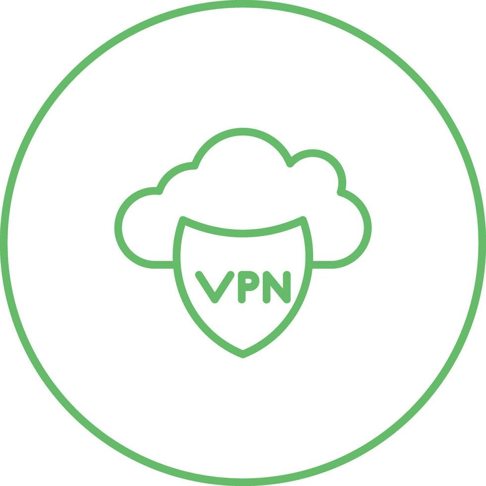 Virtual Private Network Vector Icon