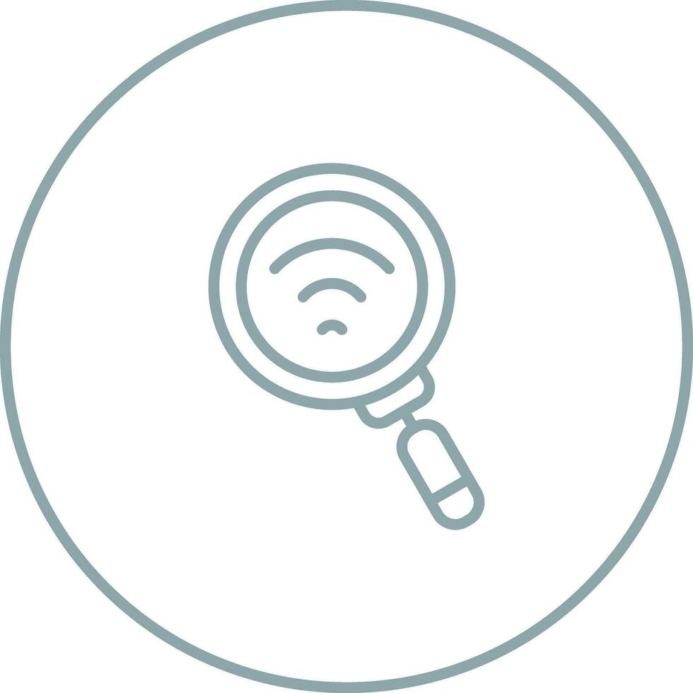 WiFi Analyzer Vector Icon