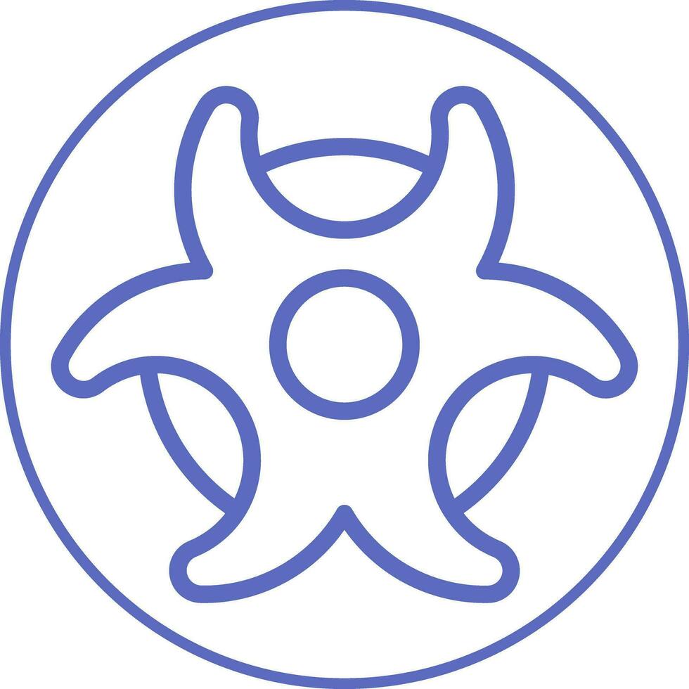 Biohazard symbol Vector Icon