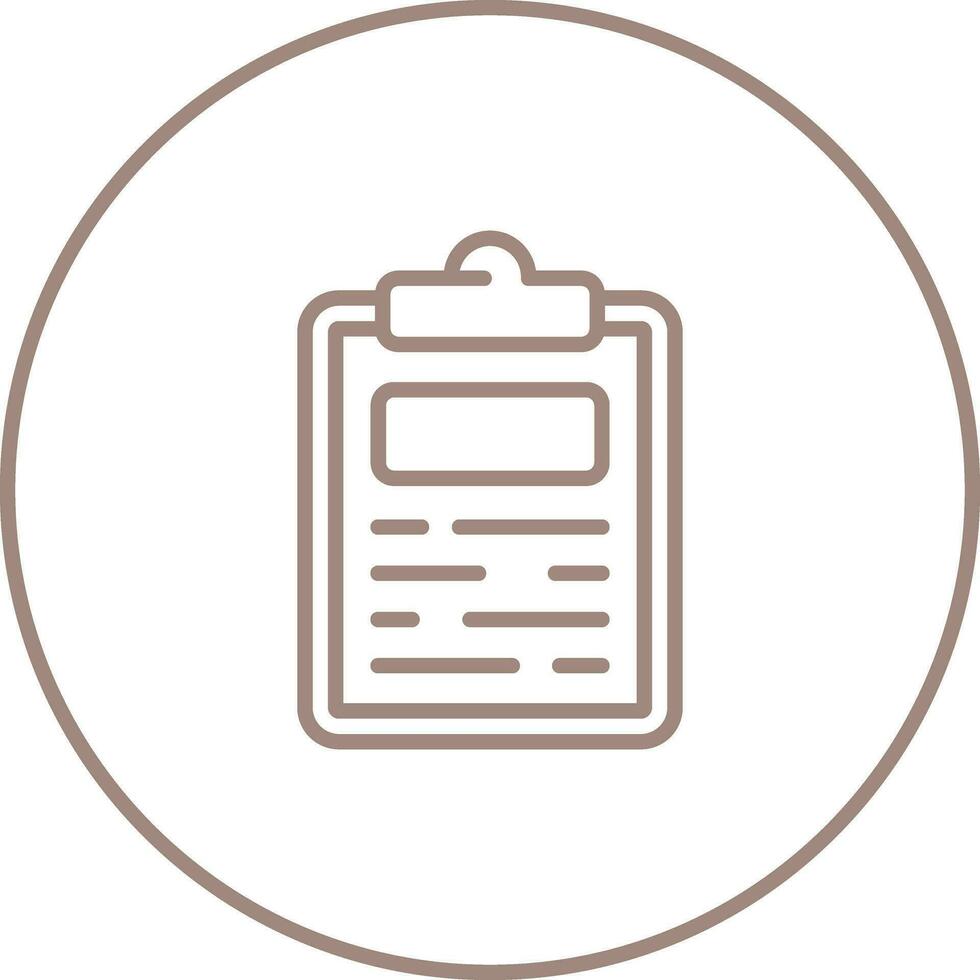 Clipboard Vector Icon