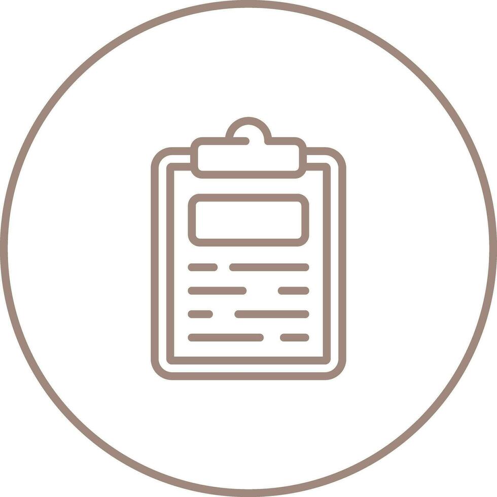 Clipboard Vector Icon