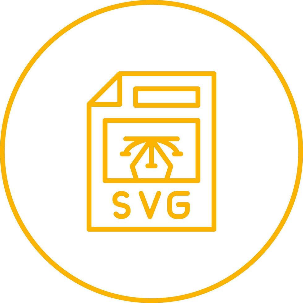 Svg File Vector Icon