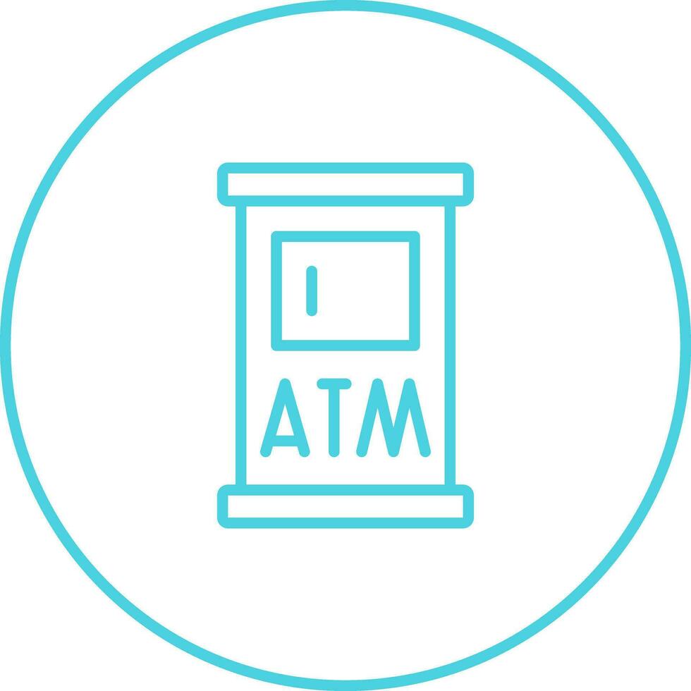 Atm Machine Vector Icon