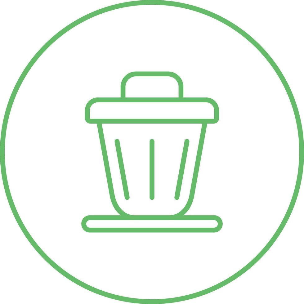 Trash bin Vector Icon