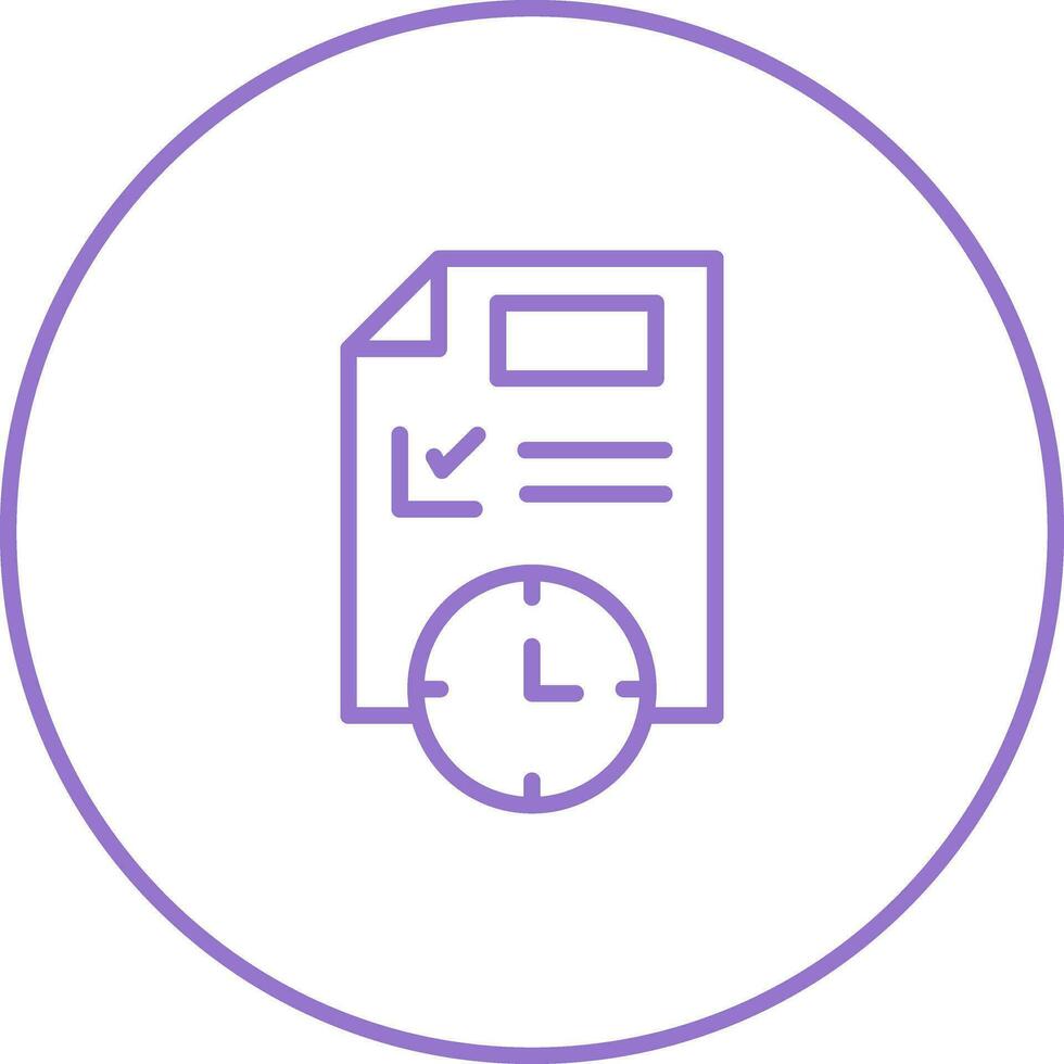 Deadline Vector Icon