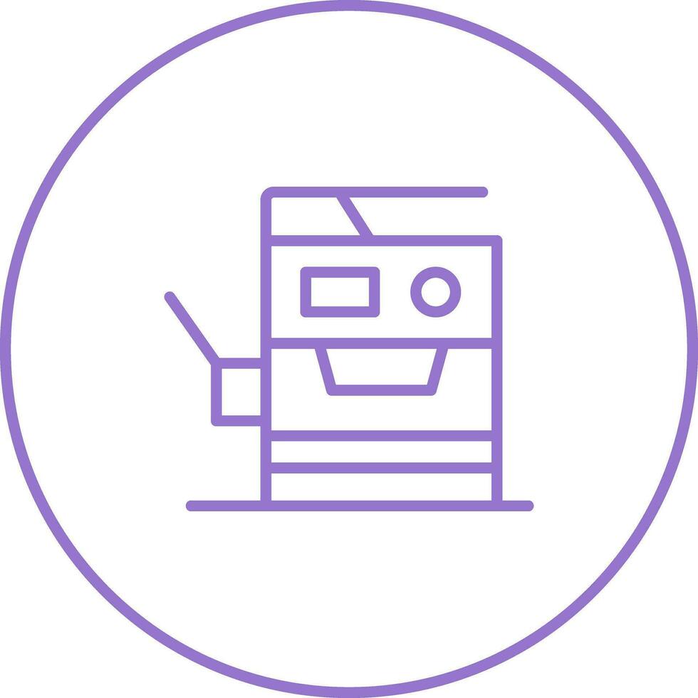 Copy Machine Vector Icon