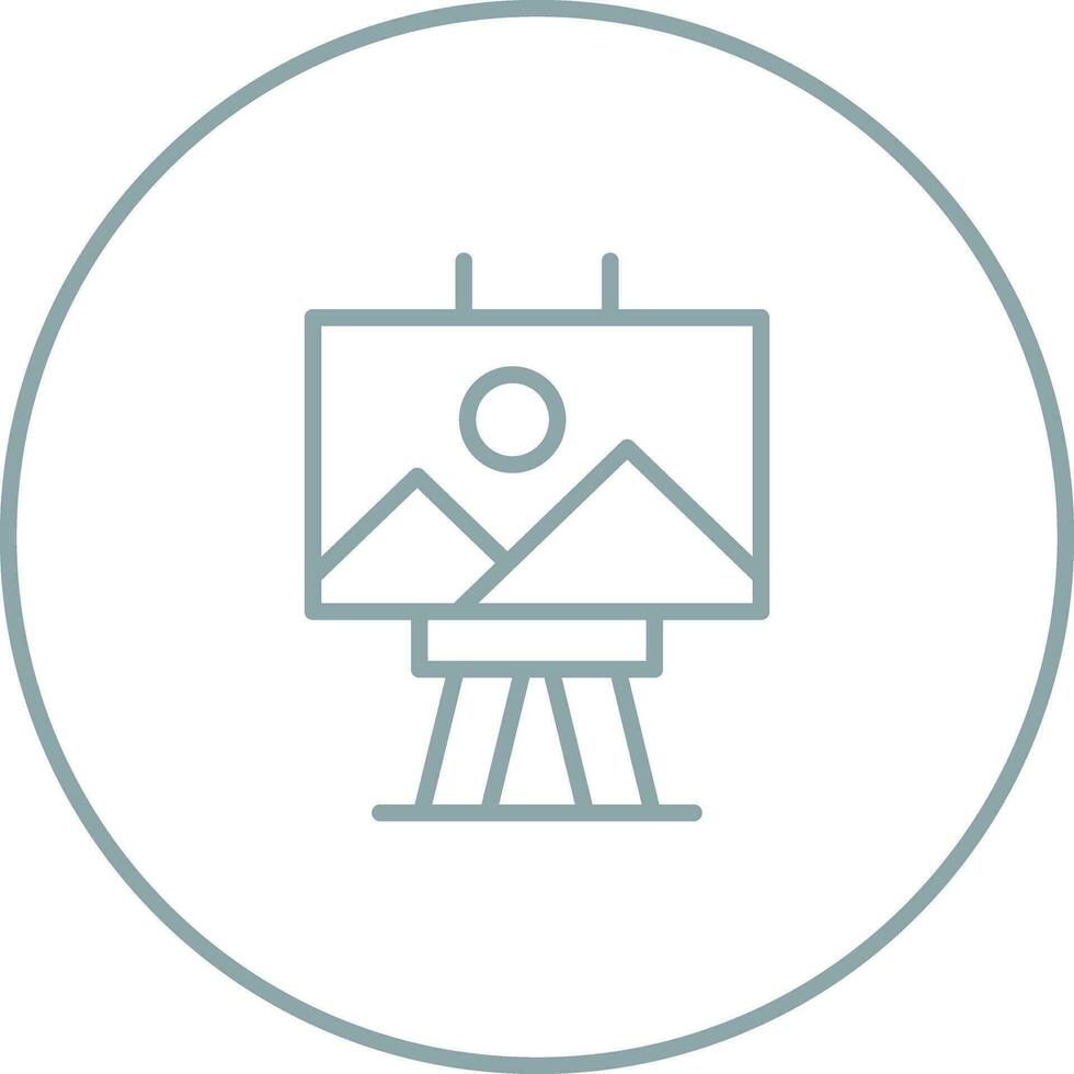 Canvas Vector Icon