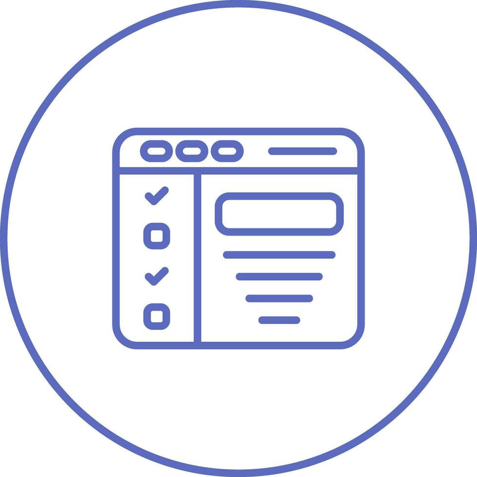 Design Brief Vector Icon