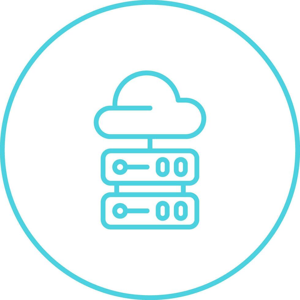 Cloud Computing Vector Icon