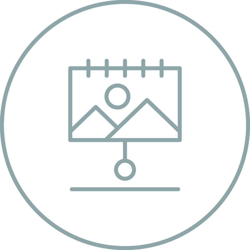 Canvas Vector Icon