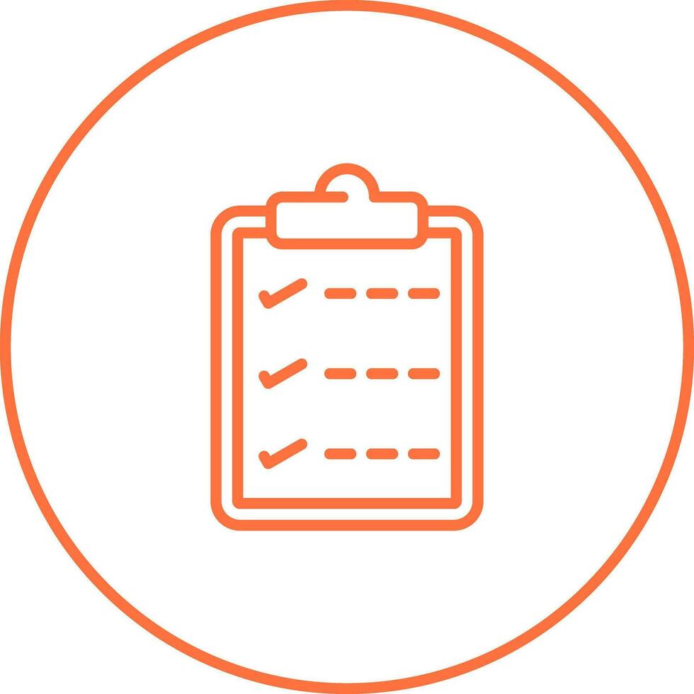 Task list with checkmarks Vector Icon