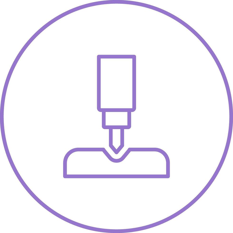 Pneumatic hammer Vector Icon