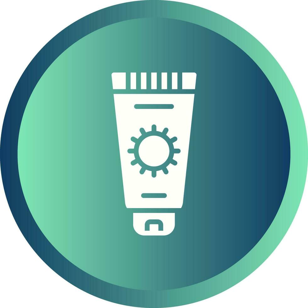Sunscreen Vector Icon