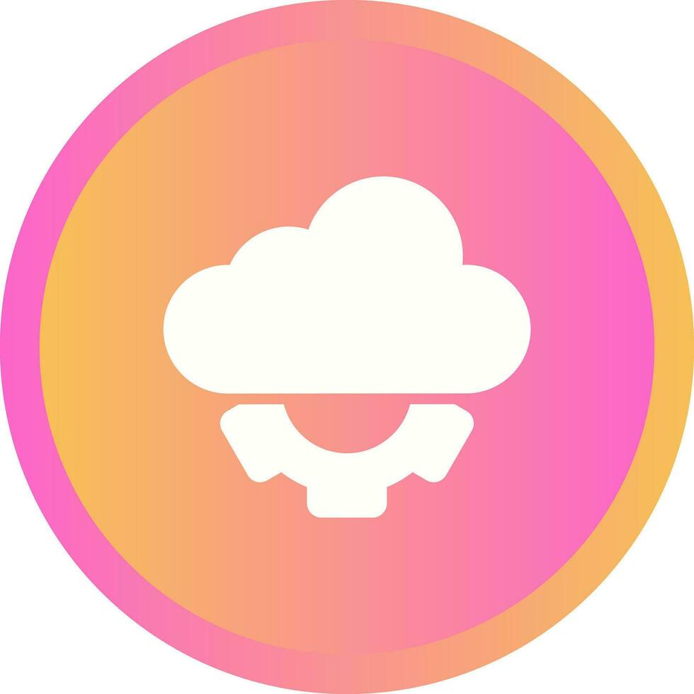 Cloud API Vector Icon