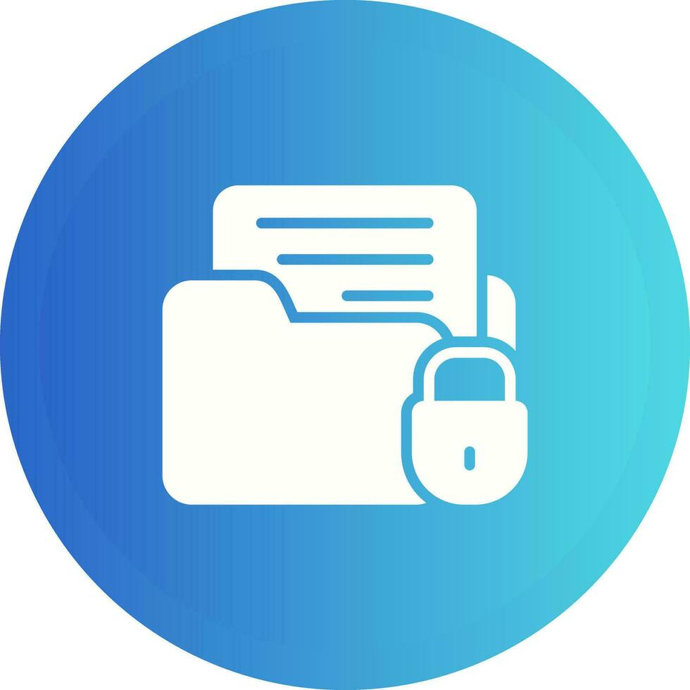 Data Encryption Vector Icon