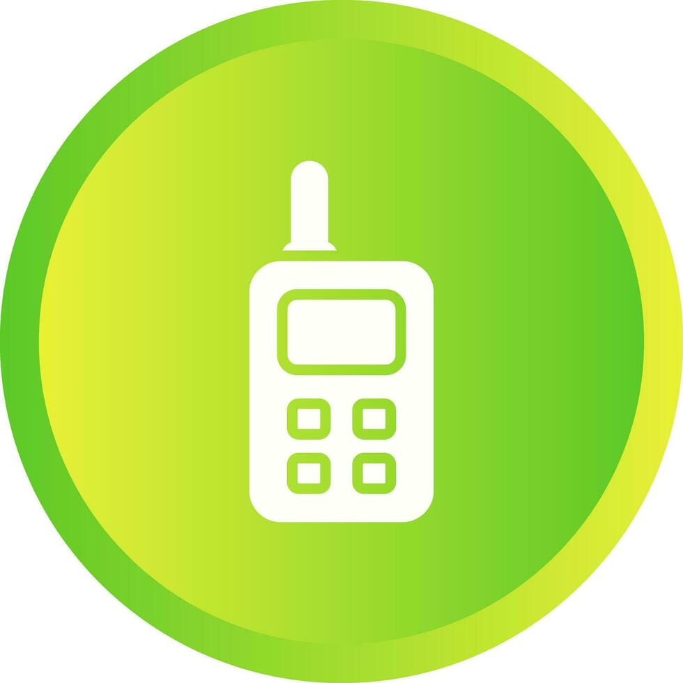 Walkie Talkie Vector Icon