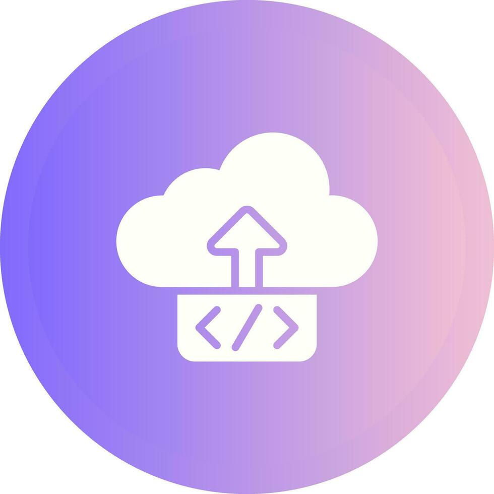 Cloud Deployment Vector Icon
