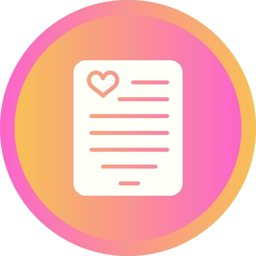 Poetry Vector Icon