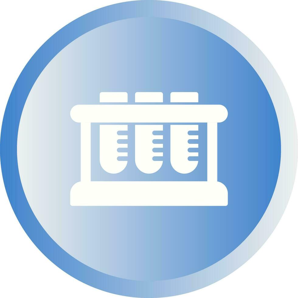 Test Tube Rack Vector Icon