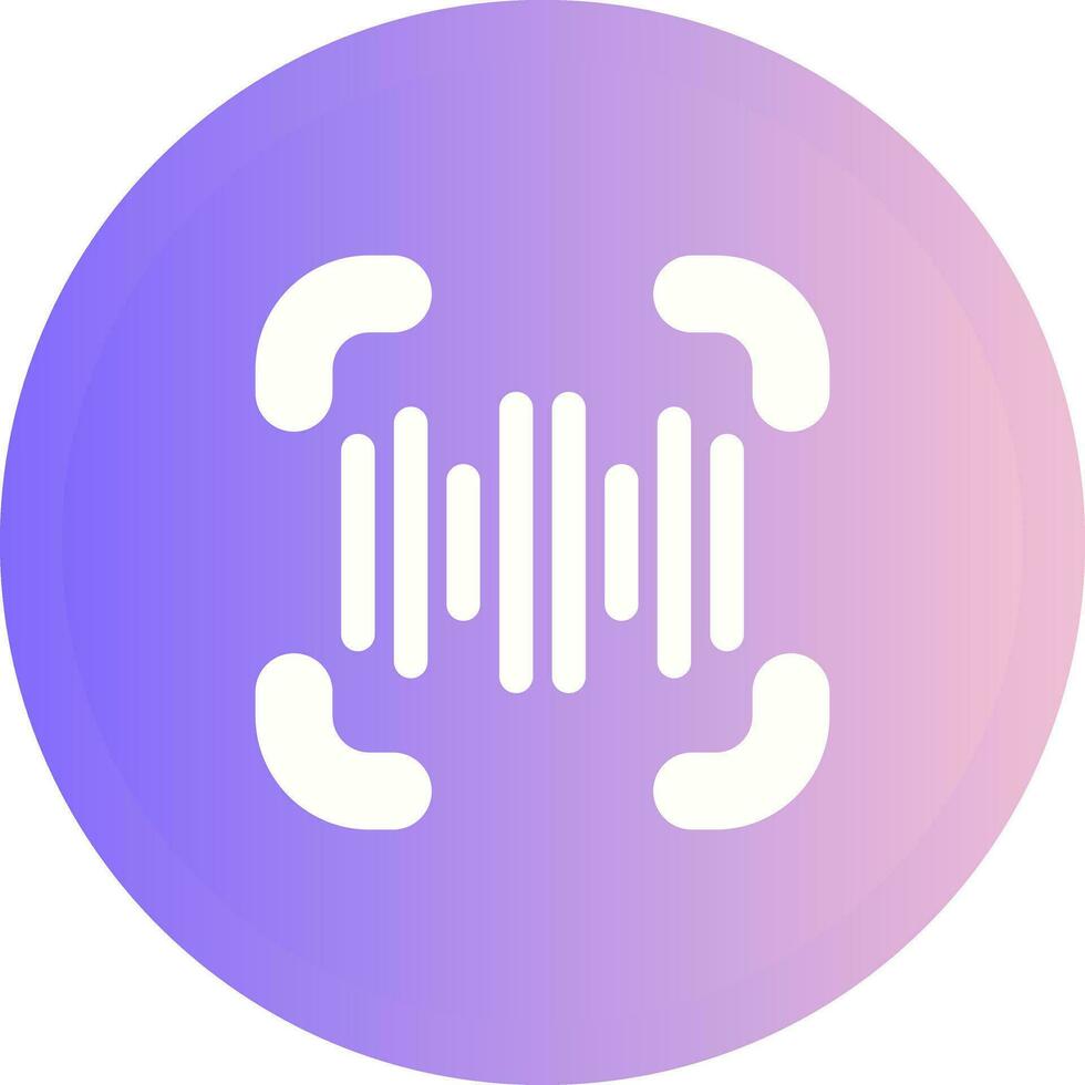 Voice Recognition Vector Icon