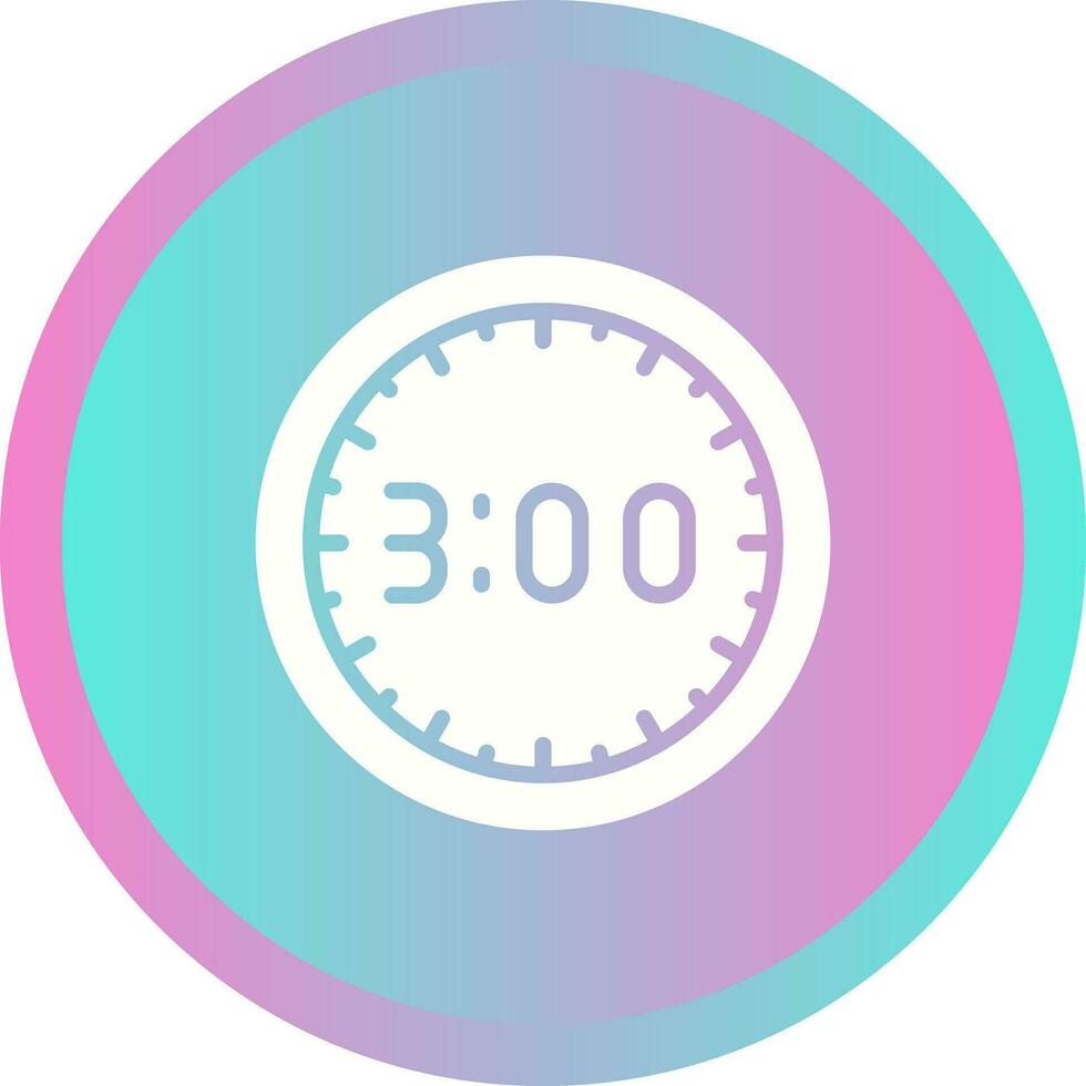 icono de vector de reloj