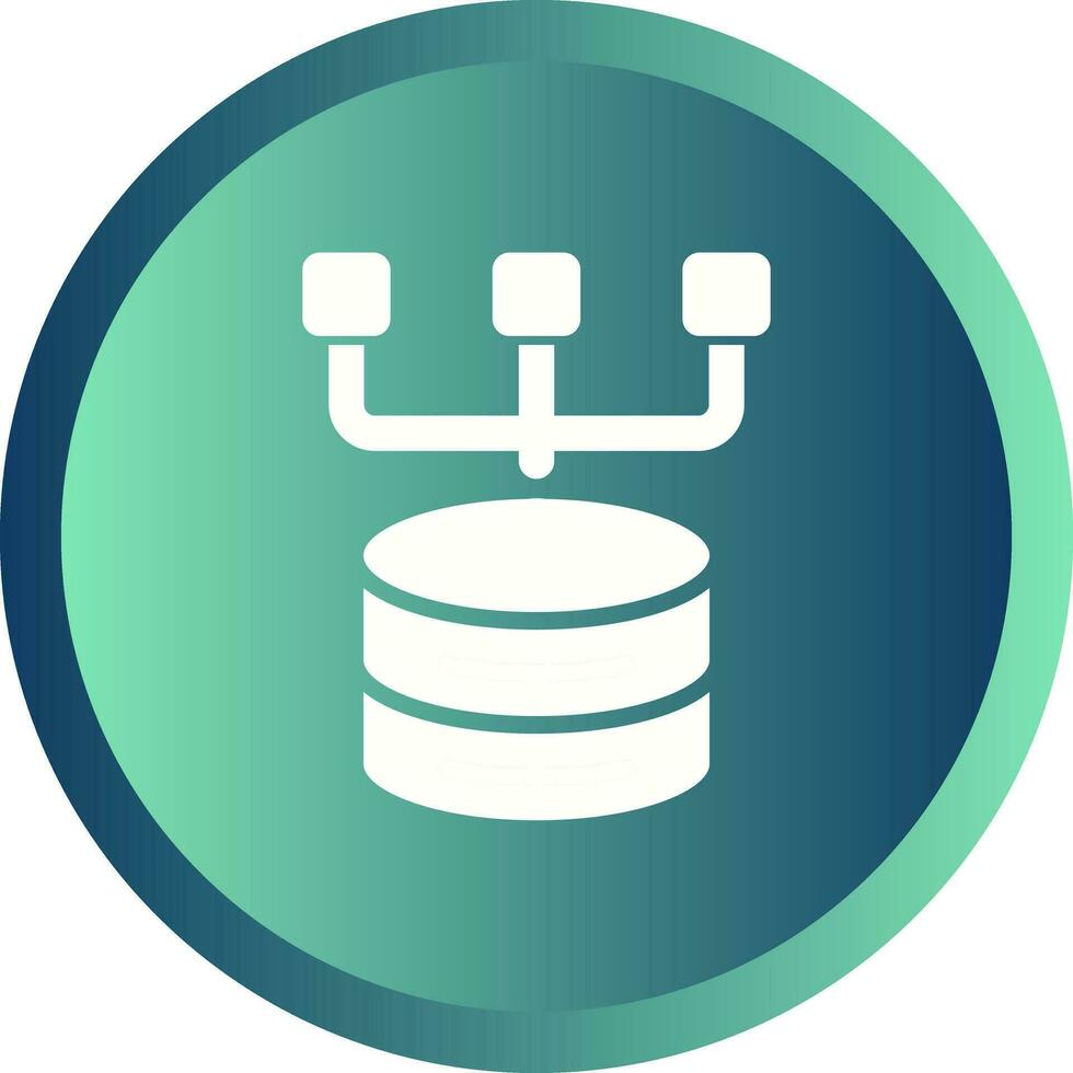 Data Modeling Vector Icon