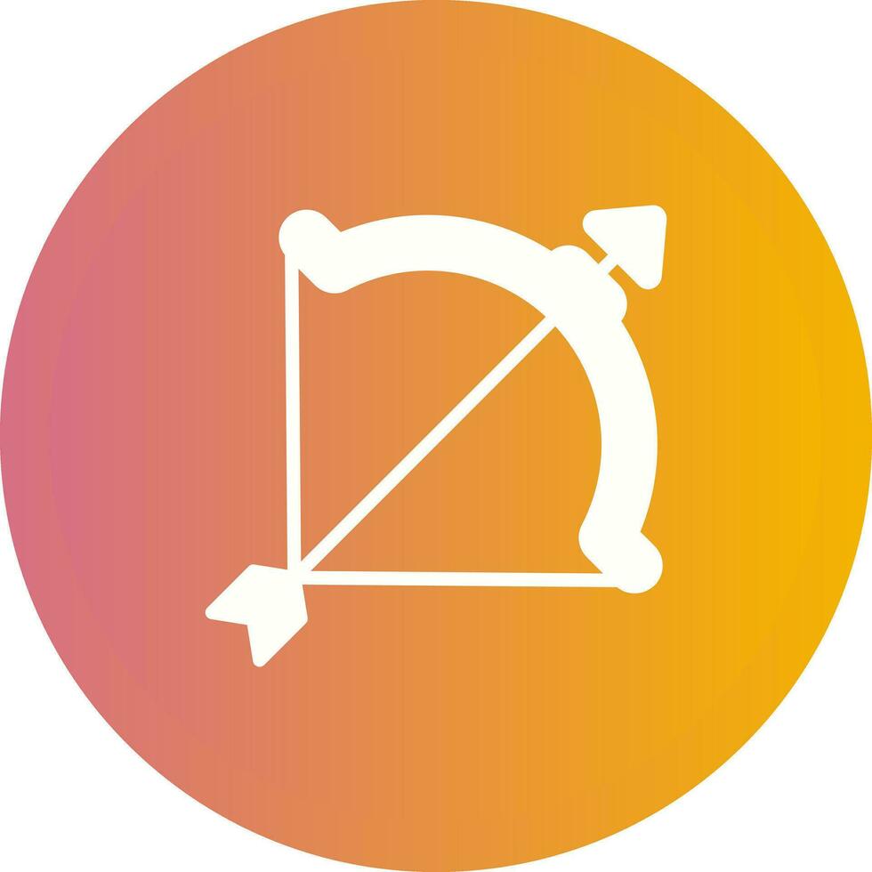 Bow and arrow Vector Icon